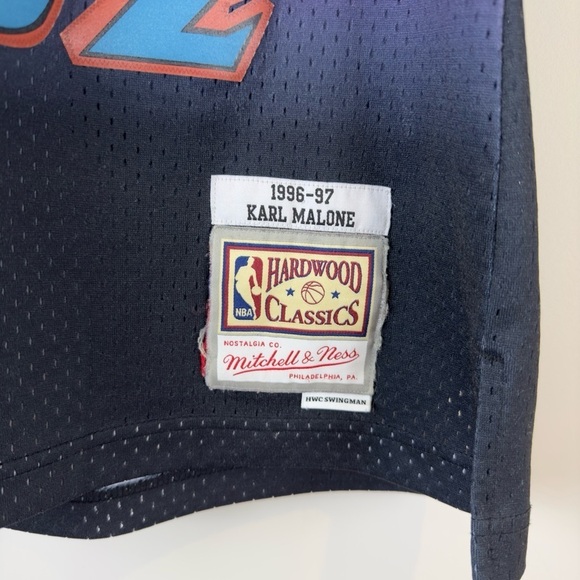 Mitchell & Ness Karl Malone Utah Jazz Swingman NBA Jersey - Size Medium - Picture 3 of 10